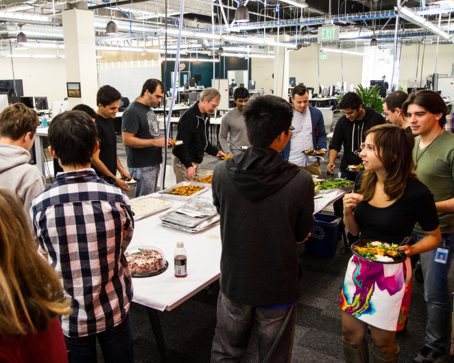 Facebook Headquarters Photo Department Luncheon