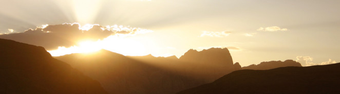 Sunset at Red Rock Canyon, Nevada